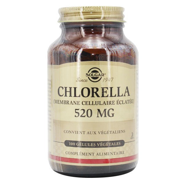 Solgar Chlorella, 100 Vegetable Capsules